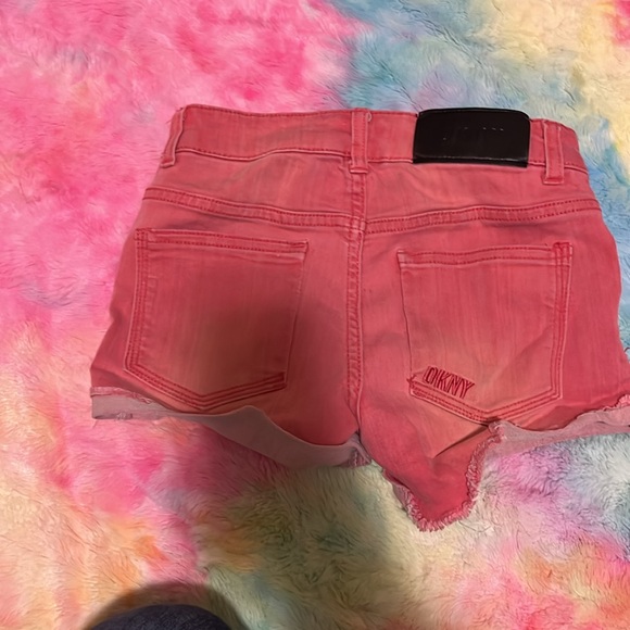 DKNY pink girls shorts - Picture 2 of 4
